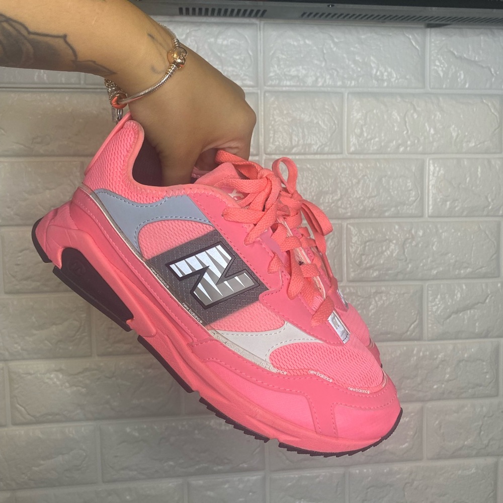 New Balance Wmns X-Racer Pink/Grey size 7.5